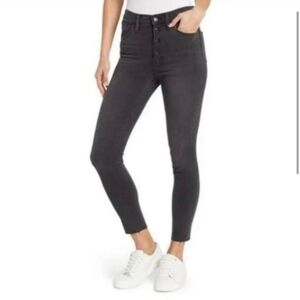 Madewell 10" High-Rise Button Fly Skinny Jeans